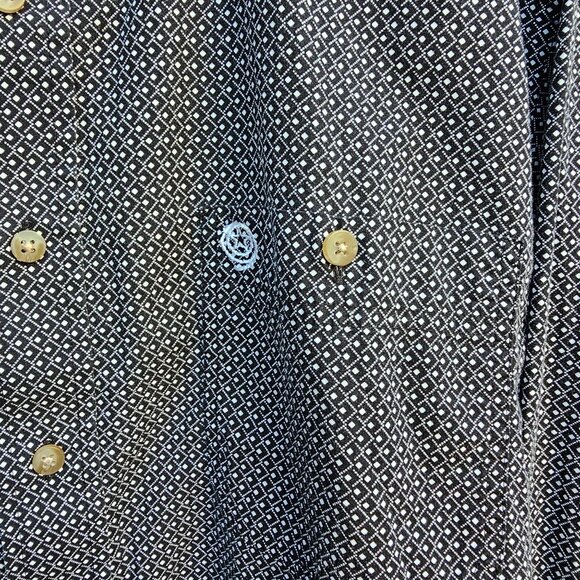 Wrangler Cowboy Cut George Strait Collection Men's Long Sleeve Button-Up Shirt - Picture 3 of 8